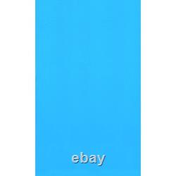 Swimline Above Ground Pool Liner, 30-Feet Round Blue Overlap, Standard Gauge