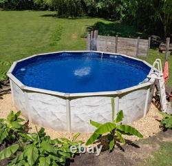 Swimline LI184825 18 Ft Round Blue Overlap Pool Liner 25 Gauge 48/52 New