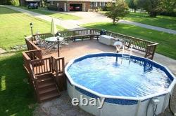 Swimline LI184825 18 Ft Round Blue Overlap Pool Liner 25 Gauge 48/52 New