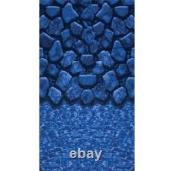 Swimline Overlap 12' Round Boulder Swirl 48/52 in. Depth Above Ground Pool