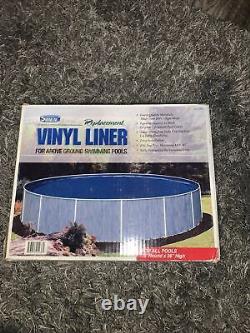 Swimline Replacement Vinyl Liner For All Above Ground Pools 12' Round X 36 High