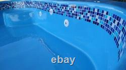 Swimming Pool Border Liners. 32 METERS LONG Decorative Underwater Decals/Stripes