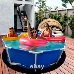 Tacsal 24' Round Pool Liner Pad for Above Ground Swimming Pools, Geotextile