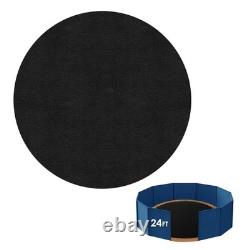 Tacsal 24' Round Pool Liner Pad for Above Ground Swimming Pools, Geotextile