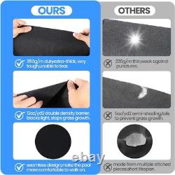 TezhiIe 18ft Thicker Round Pool Liner Mat, Above Ground Pool Pad, 350g/M²