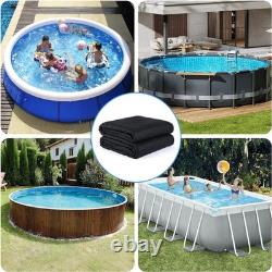TezhiIe 350g/M² Thicker Round Pool Liner Mat Above Ground Pool Pad Prevents