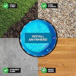 Thick Weather-Resistant Pool Liner Pad for 24' Round Pools Puncture Protection