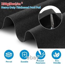 Thickened 24FT Round Pool Ground Pad Extend Liner Life & Prevent Punctures