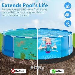 Thickened 24FT Round Pool Ground Pad Extend Liner Life & Prevent Punctures