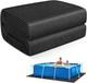 Thickened Pool Liner Pad for above Ground Pool, 20'X 12' Rectangle under Pool Ma