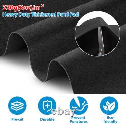 Thickened Pool Liner Pad for above Ground Pool, 20'X 12' Rectangle under Pool Ma