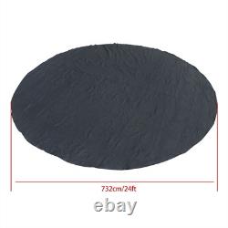Thickened Pool Liner Pad for above Ground Swimming Pools 24 FT Round Under Pool