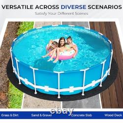 Thickened Round Pool Liner Pad for Above Ground Swimming Pools, Heavy Duty 18FT