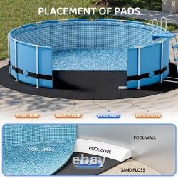 Thicker 18' Pool Liner Pad, Durable Pool Pads for Above Ground Pool, Double D