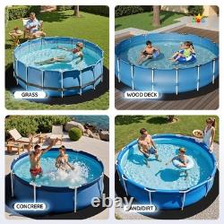 Thicker 18' Pool Liner Pad, Durable Pool Pads for Above Ground Pool, Double D