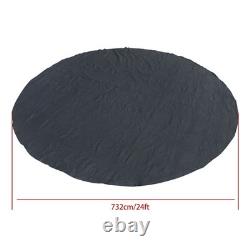 Thicker Pool Liner Pad for Above Ground Swimming Pools 24 Foot Round Pool Mats