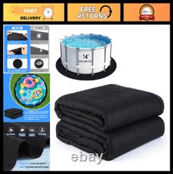 Thicker Round Pool Liner Mat 350g/M² Durable Above Ground Pad, Weed & Puncture