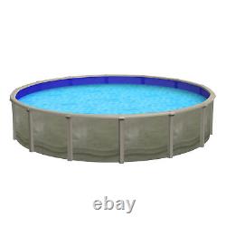 Trinity 52 Deep Above Ground Swimming Pool Package Salt Friendly Resin