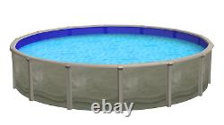 Trinity 52 Tall Salt Friendly Resin Above Ground Pool Kit plus Starter Package