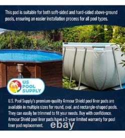 U. S. Pool Supply Ground Shield 12-Foot X 24-Foot Rectangle Heavy Duty Pool Liner