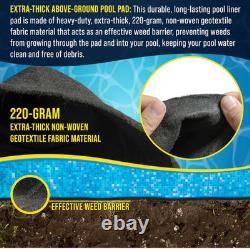 U. S. Pool Supply Ground Shield 12-Foot X 24-Foot Rectangle Heavy Duty Pool Liner