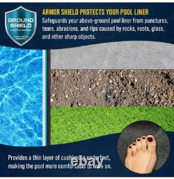U. S. Pool Supply Ground Shield 12-Foot X 24-Foot Rectangle Heavy Duty Pool Liner