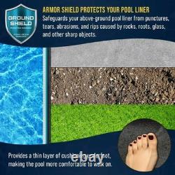 U. S. Pool Supply Ground Shield 12-Foot x 24-Foot Rectangle Heavy Duty Pool Liner