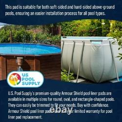 U. S. Pool Supply Ground Shield 12-Foot x 24-Foot Rectangle Heavy Duty Pool Liner