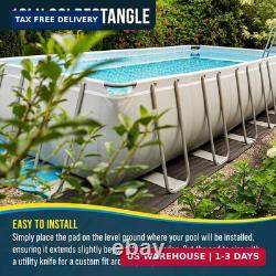 U. S. Pool Supply Ground Shield 16-Foot x 32-Foot Rectangle Heavy Duty Pool Liner