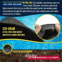U. S. Pool Supply Ground Shield 16-Foot x 32-Foot Rectangle Heavy Duty Pool Liner