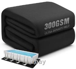UIRWAY 12 x 20ft Rectangle Pool Liner Pad for Above Ground Pool, 2026 New 300