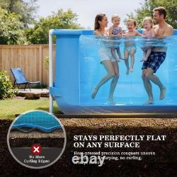 UIRWAY 12 x 20ft Rectangle Pool Liner Pad for Above Ground Pool, 2026 New 300