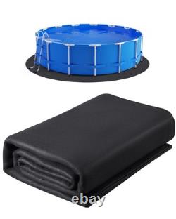 Uimoso 24ft Round Pool Liner Pad for Above Ground Pools Prevents Punctures Pool