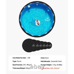 Uimoso 24ft Round Pool Liner Pad for Above Ground Pools Prevents Punctures Pool
