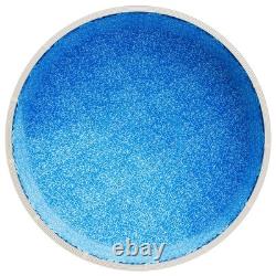 Uimoso 27ft Round Pool Liner UniBead 52in Wall Vinyl with Boulder Swirl Design