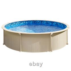 Uimoso Round Pool Liner 8ft 18ft 21ft 24ft 27ft 30ft Overlap 54 inch Wall Height