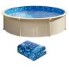 Uimoso Round Pool Liner for 18' 21' 24' 27' 30' 33' Pool Unibead 52 Wall Height