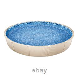 Uimoso Round Pool Liner for 18' 21' 24' 27' 30' 33' Pool Unibead 52 Wall Height