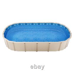 Uimoso Unibead Oval Pool Liner for 12x24/15x30/18x33ft Pools 52 inch Wall Height Uimoso Unibead Oval Pool Liner for 12x24/15x30/18x33ft Pools 52 inch Wall Height