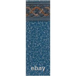 Unibead 15' Round Mystri Gold 54 in. Depth Above Ground Pool Liner, 20 Mil