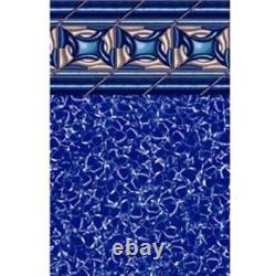 Unibead 15' x 24' Oval Pacific Diamond 54 in. Depth Above Ground Pool Liner, 20