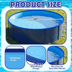 Unibead 18Ft round Pool Liner for above Ground Steel Wall Pools above Ground Poo