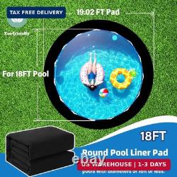 Upgrade Thicken 18ft Round Pool Liner Pad for Above Ground Pool, 300g/? Seamless