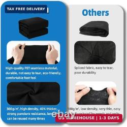 Upgrade Thicken 18ft Round Pool Liner Pad for Above Ground Pool, 300g/? Seamless