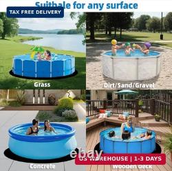 Upgrade Thicken 18ft Round Pool Liner Pad for Above Ground Pool, 300g/? Seamless