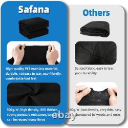 Upgrade Thicken 21Ft round Pool Liner Pad for above Ground Pool, 300G/? Seamless