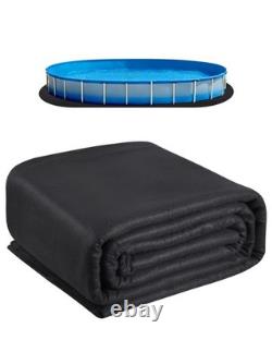 VEVOR 15x30 ft Oval Pool Liner Pad for Above Ground Pools Prevents Punctures