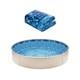 VEVOR 18-ft Round Above Ground Pool Liner, Overlap Pool Liners, Standard Gauge Vin