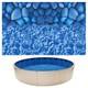 VEVOR 18ft Round Pool Liner Overlap 52in Wall Premium Vinyl Boulder Swirl