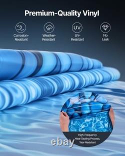 VEVOR 24-ft Round Above Ground Pool Liner Unibead Pool Liners Standard Gauge 52i